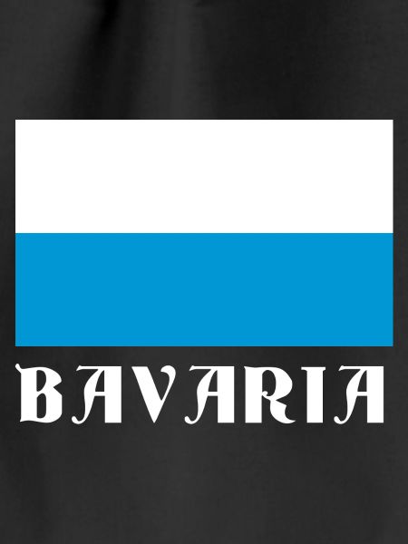 Bavaria Flag with Gothic Text
