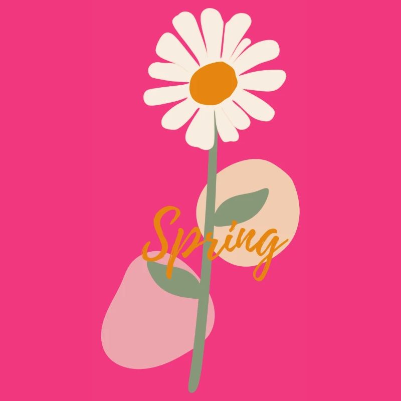 Belle conception de printemps de fleurs