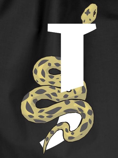 Letter j snake