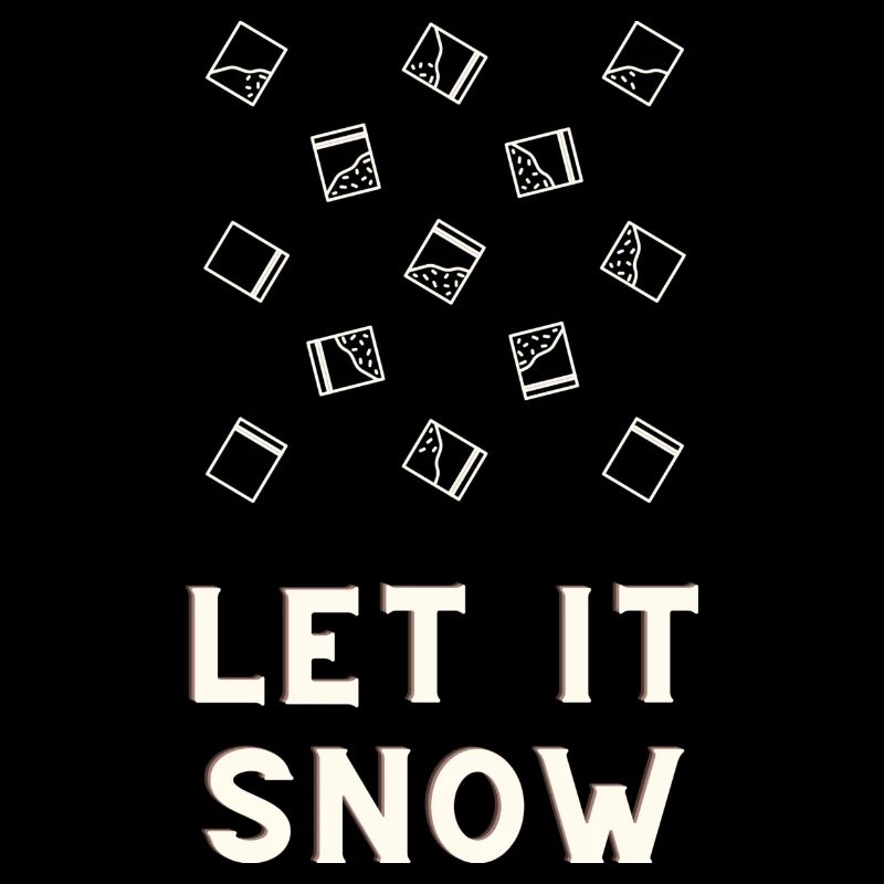 Let it snow cocaine - Weihnachtspullover