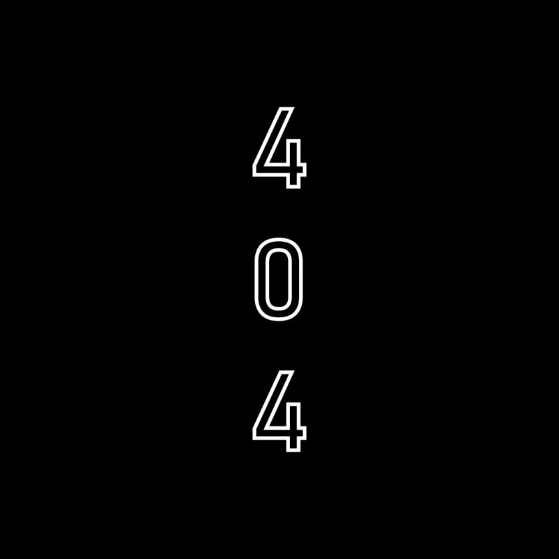 ERROR 404 "404" [ WHITE-TRANSPARENT ]
