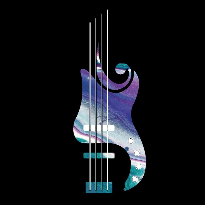 Amateur de basse | Basse | Coloré 1