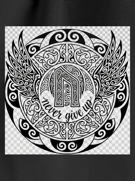 Unstoppable Will Mandala with Wings