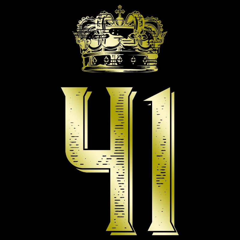 41 Number crown