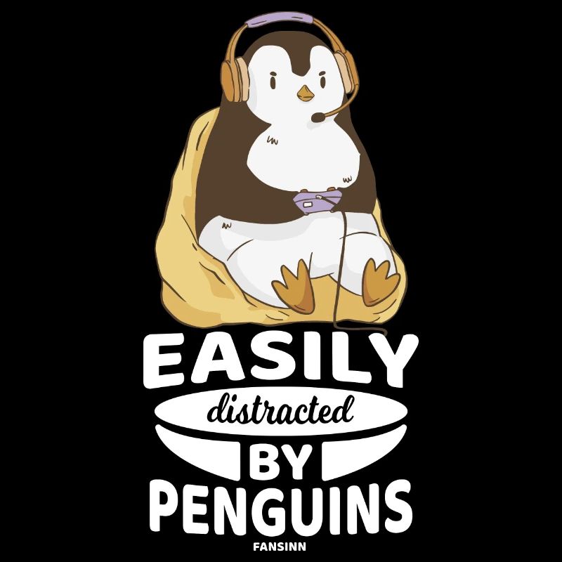 Easily Distracted By Penguins