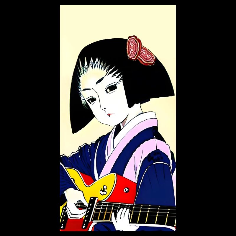 Geisha Gitarre