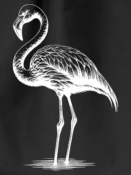 Knuffiger Flamingo