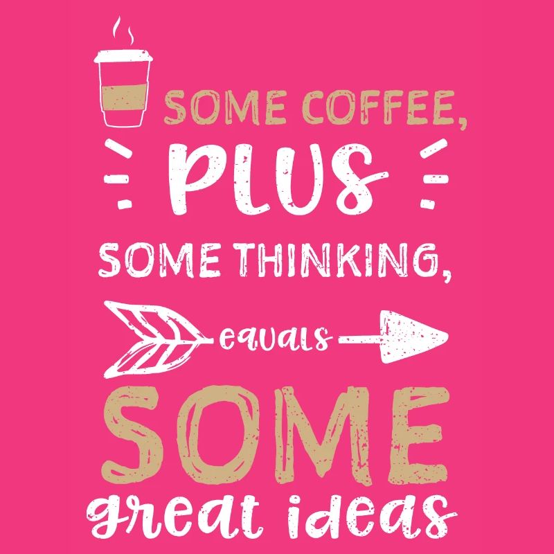 Un peu de café, plus un peu de réflexion,...