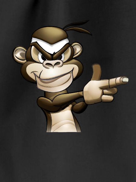 Gangster Monkey Graffity Handgun