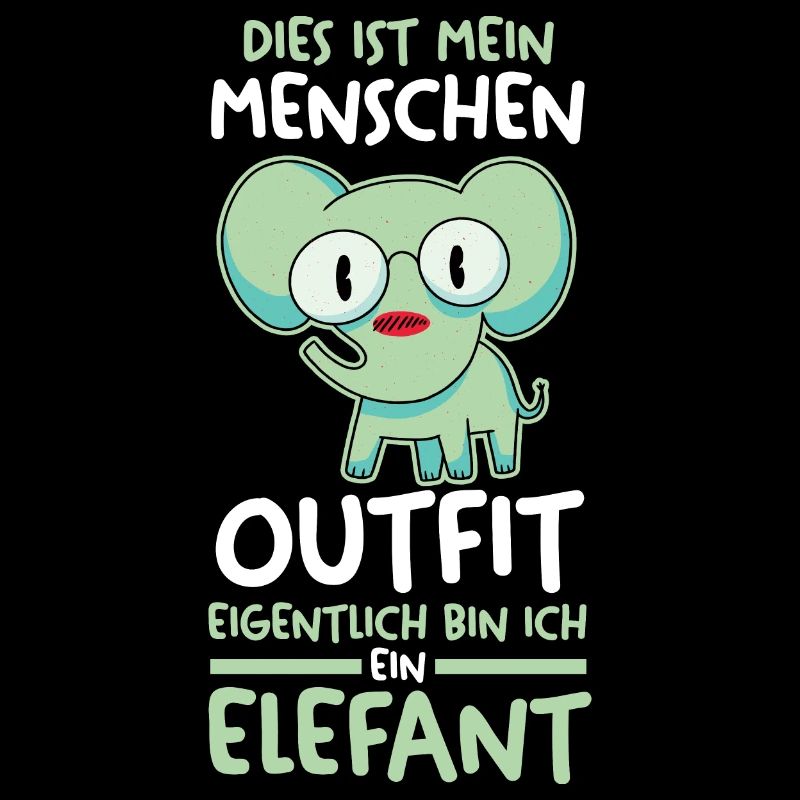 Dickhäuter Rüsseltier Elefant