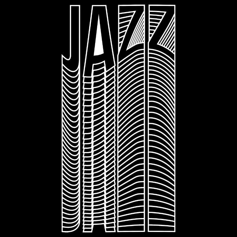 Logo de typographie jazz