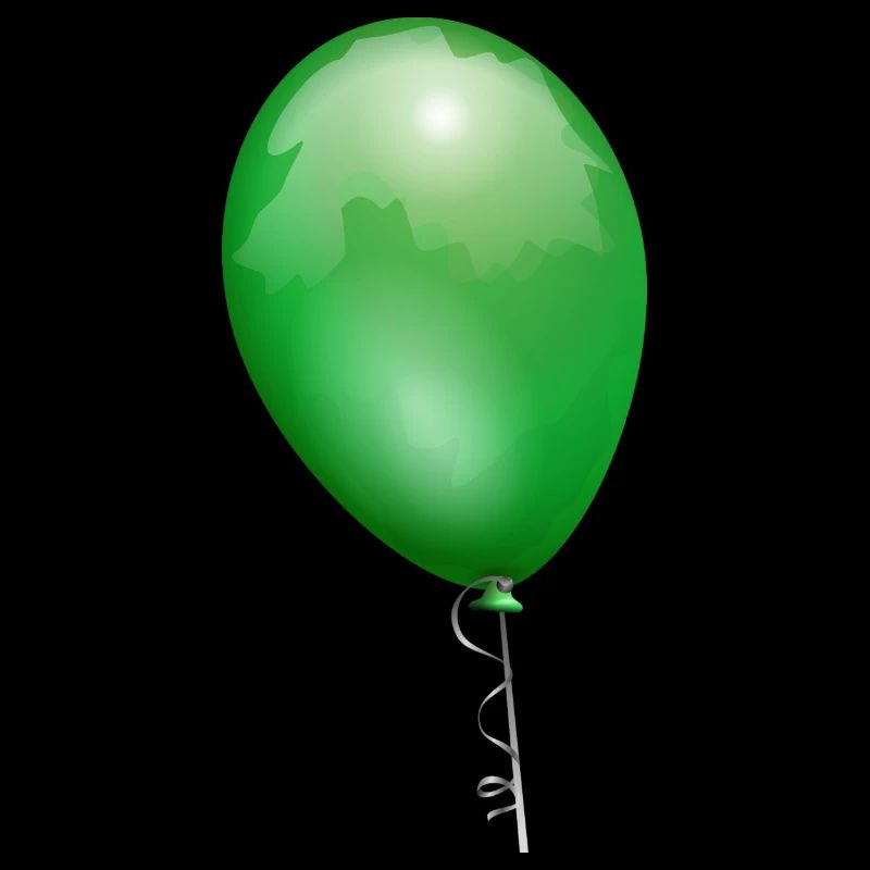 Ballon grün