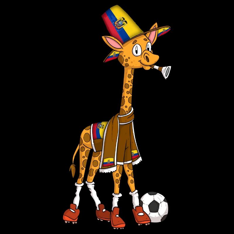 Giraffe Fan Ecuador