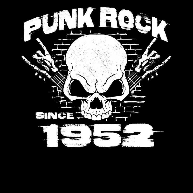 Punk Rock Since 1952 - Skull Rock Hands 72nd