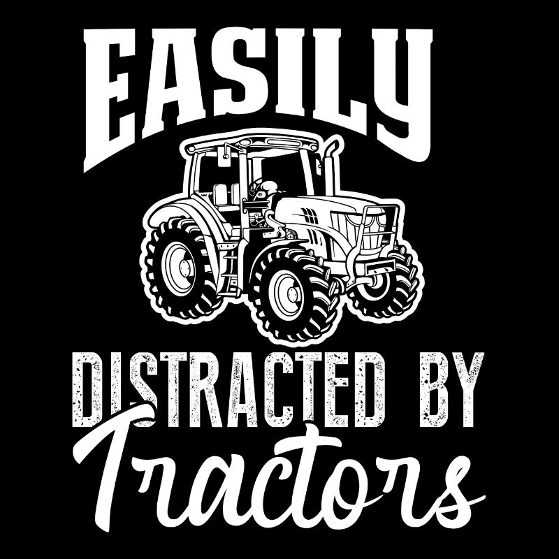 Facilement distrait par les tracteurs -
