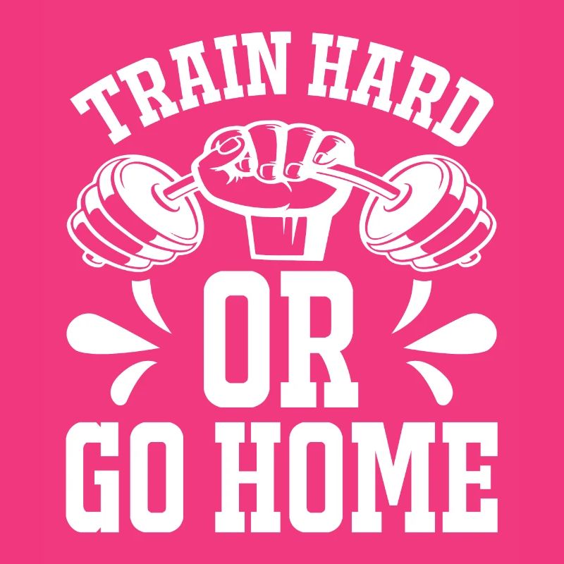 Trainiere hart oder geh nach Hause -