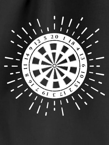 Feuerwerk - Dartscheibe -