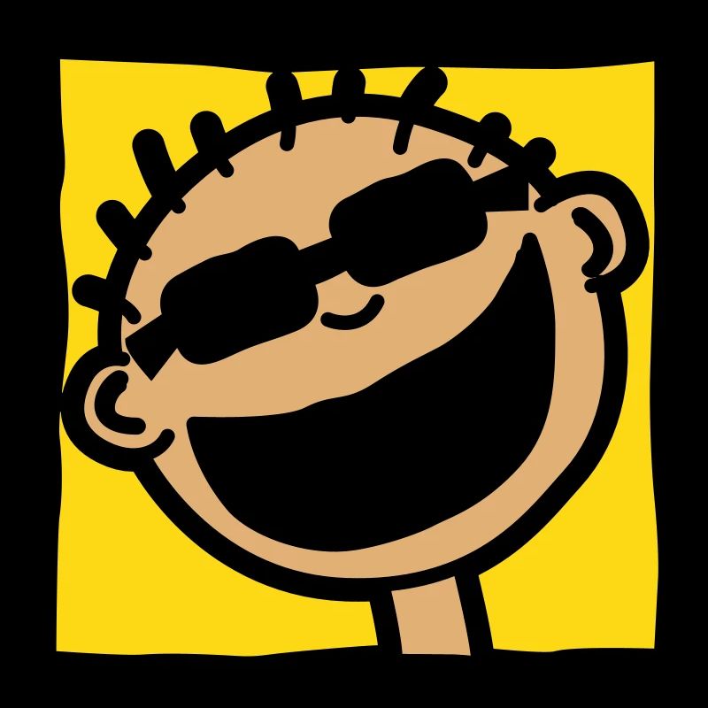 A grinning Tourist
