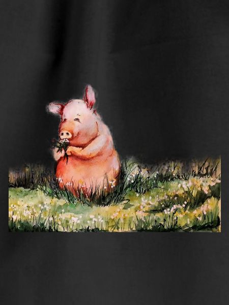 Piglet on the meadow