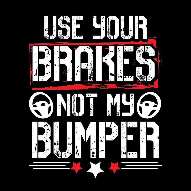 Use Your Brakes Not My Bumper Rennsimulator Sim