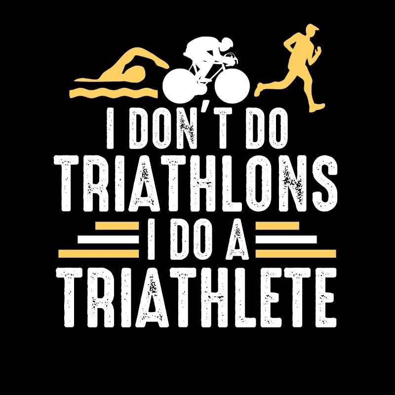 Je ne fais pas de triathlon, je fais du triathlète