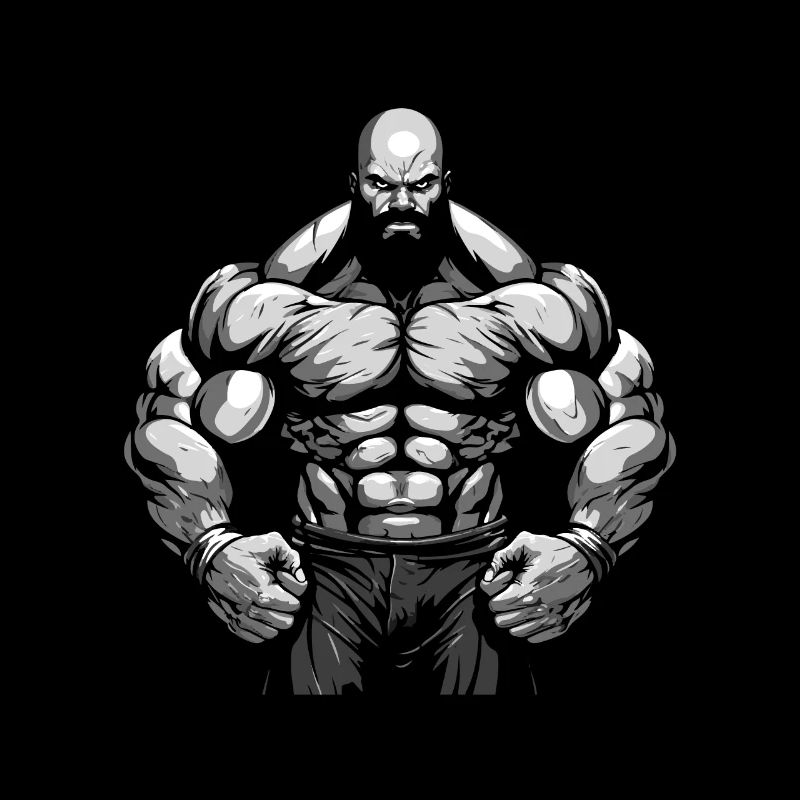 Muscle Beast Workout Bodybuilder