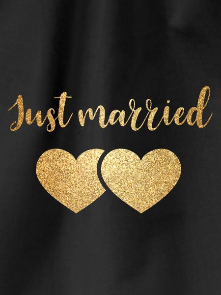 just married 2hearts