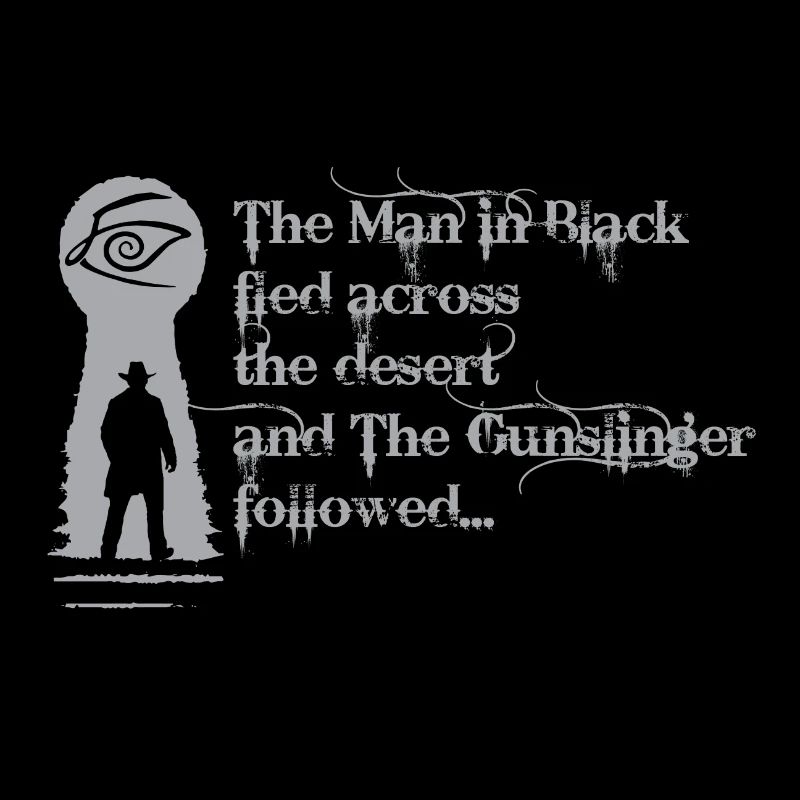 the man in black