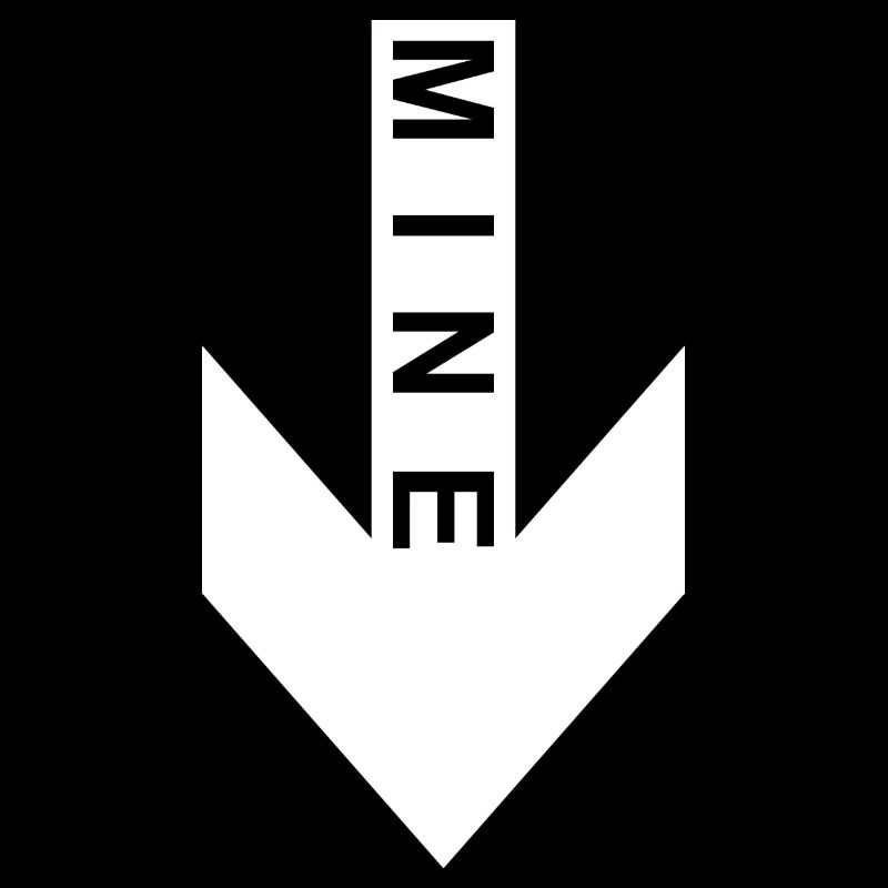 Mine arrow down