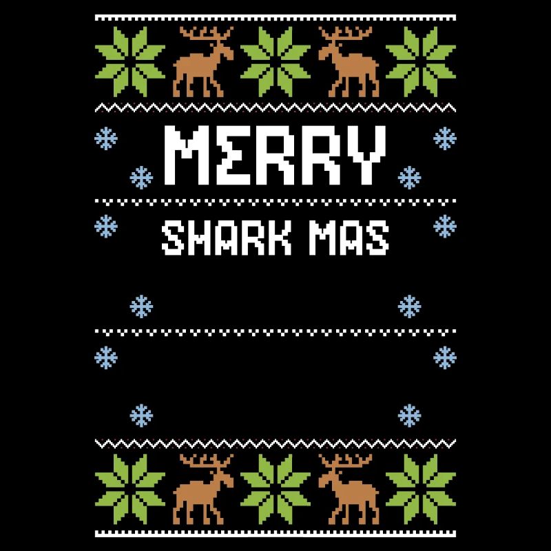 Joyeux requin Mas - Noël moche