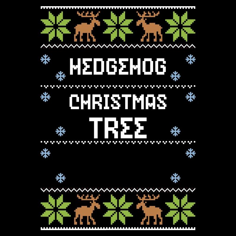 Hedgehog Christmas Tree