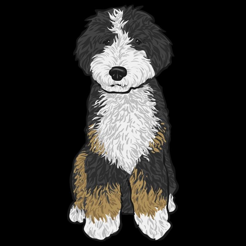 Bernedoodle Dog Gift