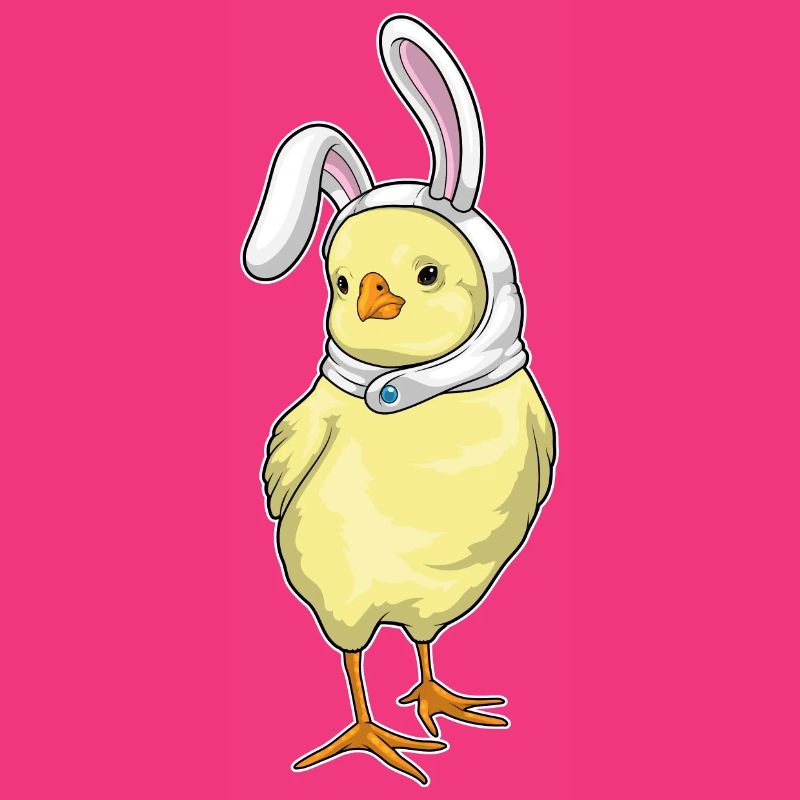 Chick Bunny Easter