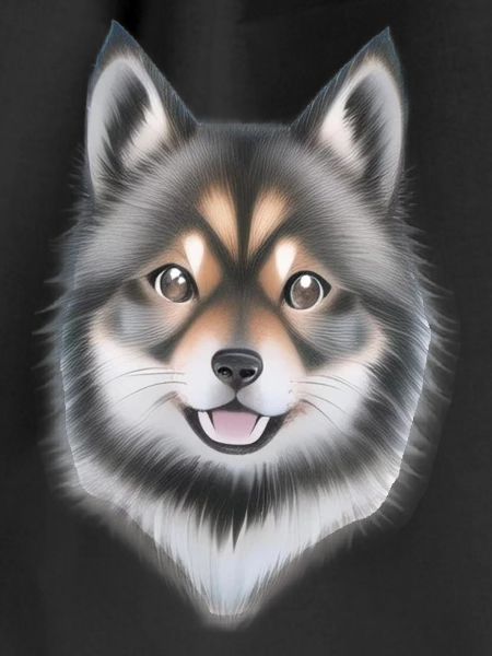 The cute dog