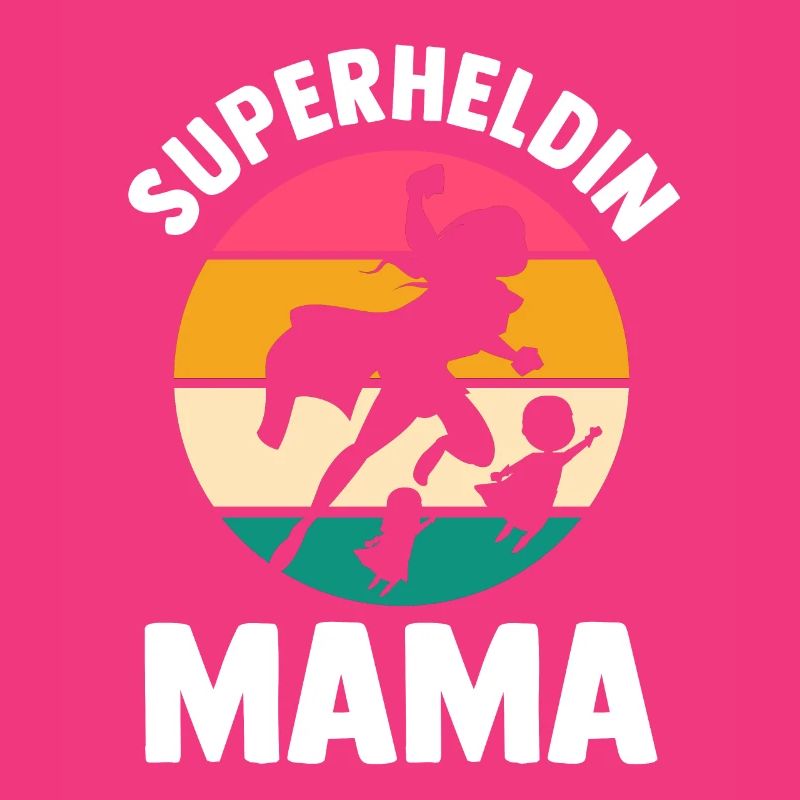 Mutter Superheldin Mama