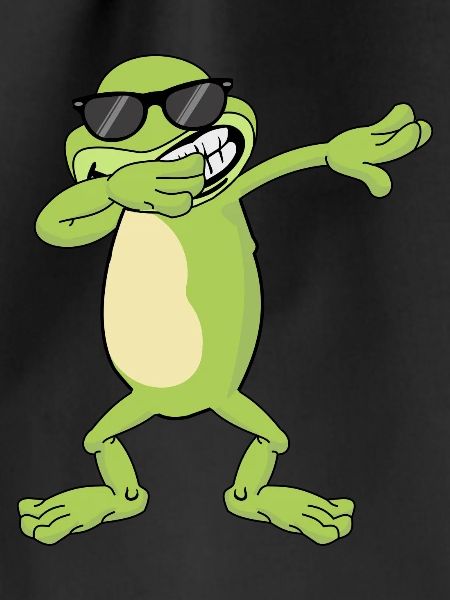 Frog Dabbing Dab Gift
