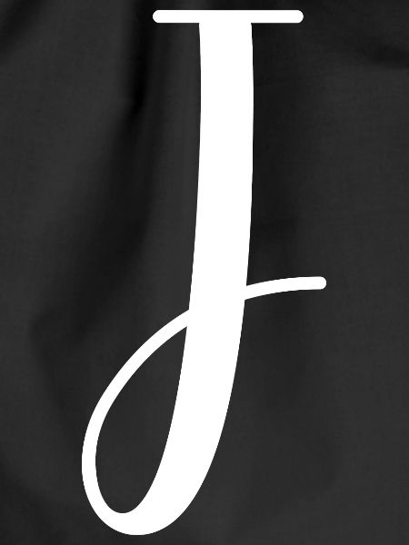 Calligraphy, initial J