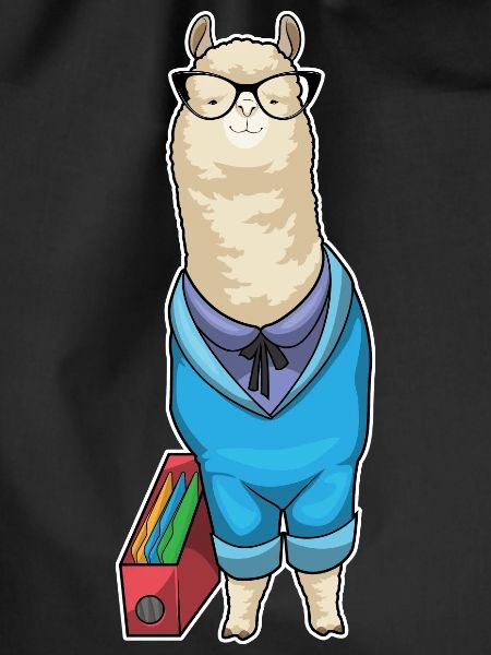 Alpaca Secretary Folder Office