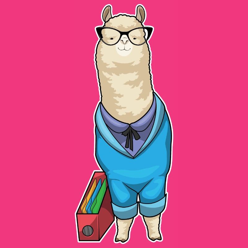 Alpaca Secretary Folder Office
