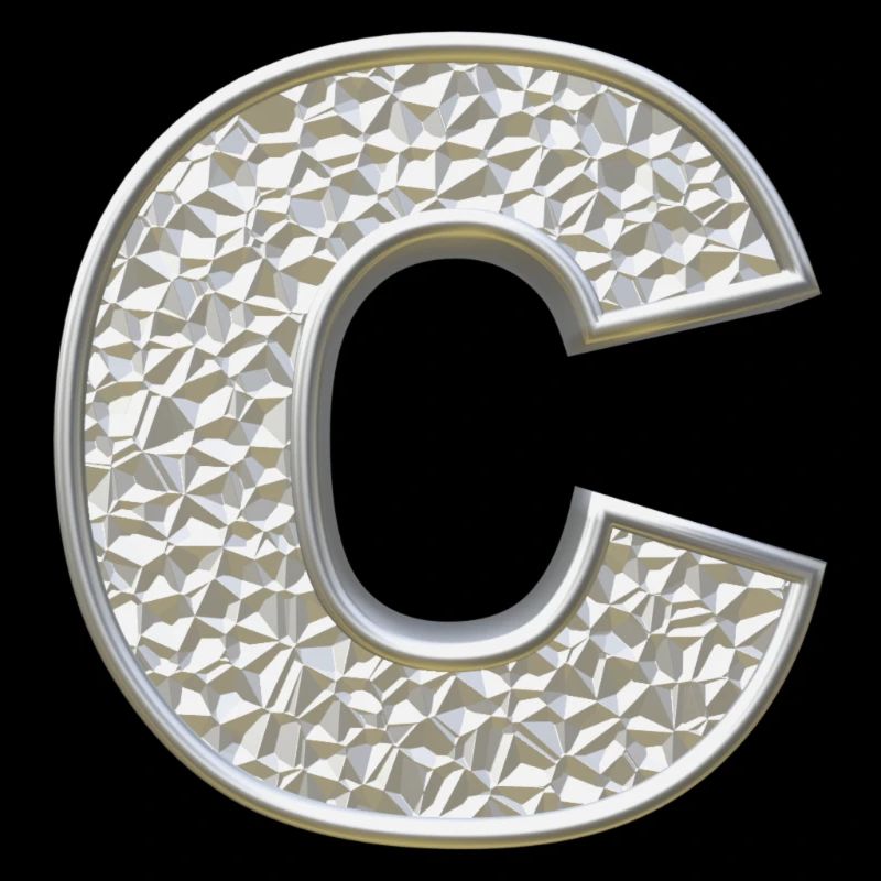 C, lettre, lettre C, initiale, initiale C, monogramme,