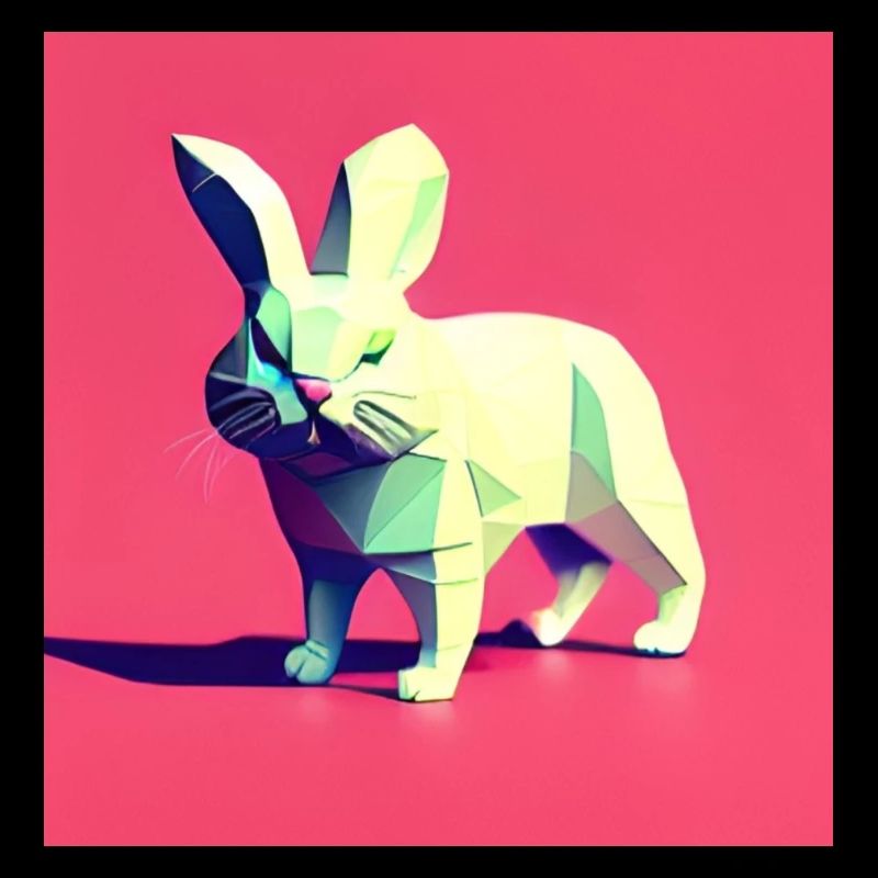 Polygonal Attentive Rabbit