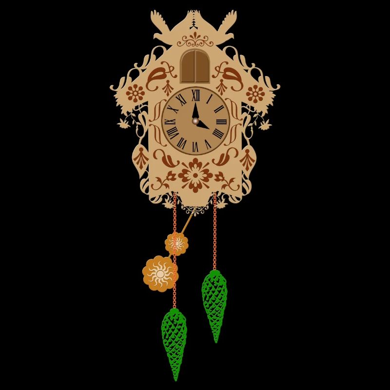Cuckoo Clock - Black Forest Clock - Cuckoo Souvenir
