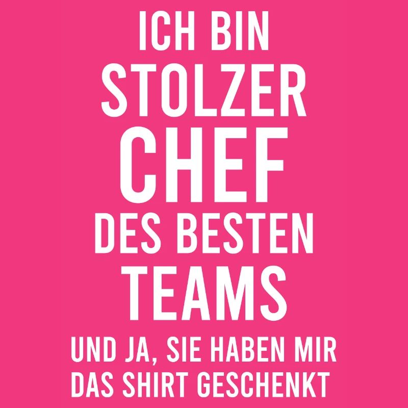 Stolzer Chef Geschenk