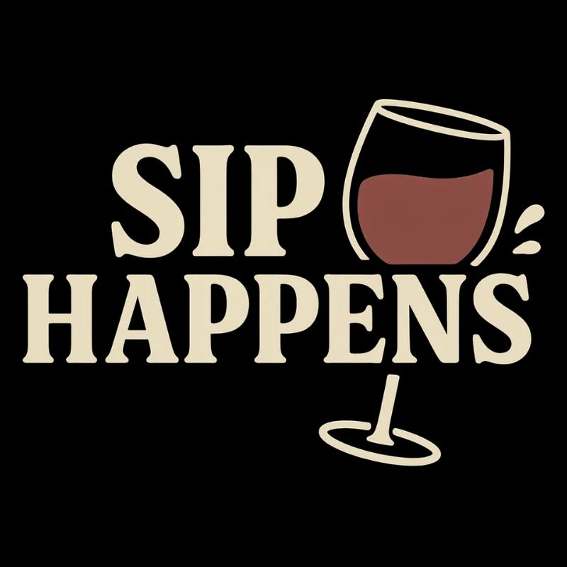 Sip Happens – Wine Lover Design