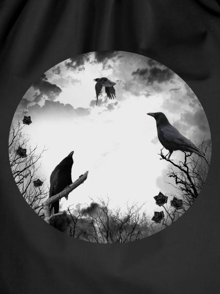 Gothic, crows, ravens