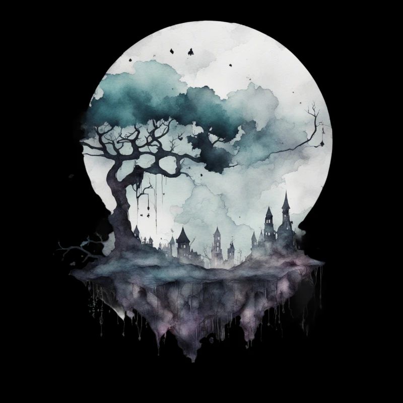 Lune effrayante