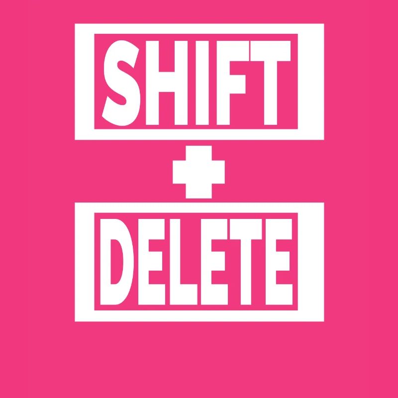 SHIFT+ENTF Tastatur Lebensstil