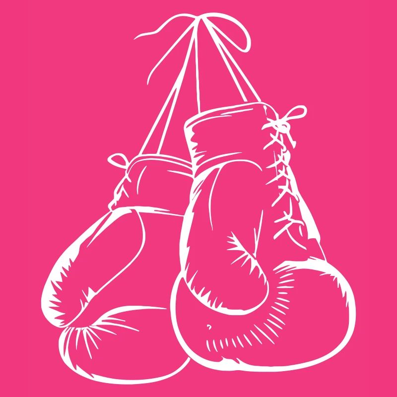 Gants de boxe suspendus Art