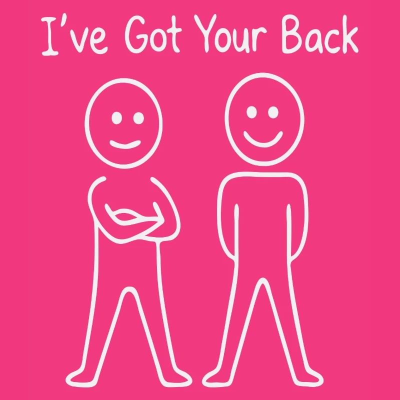 Ich stehe hinter dir: Support-Duo