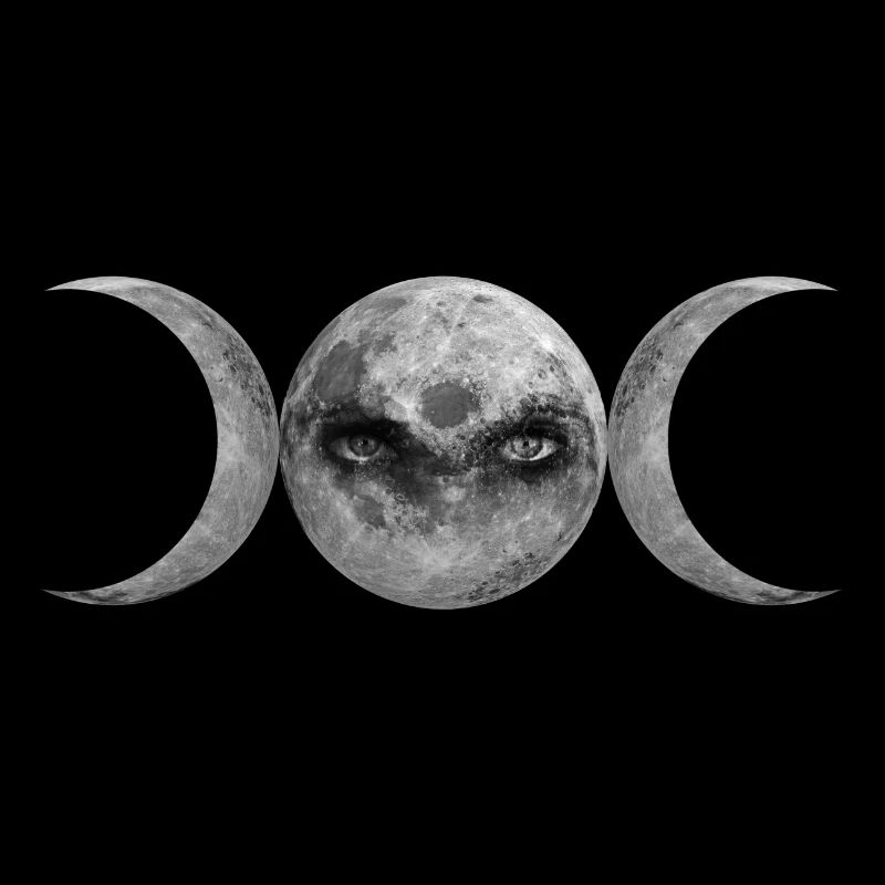 Trinitarian Goddess Wicca Symbol